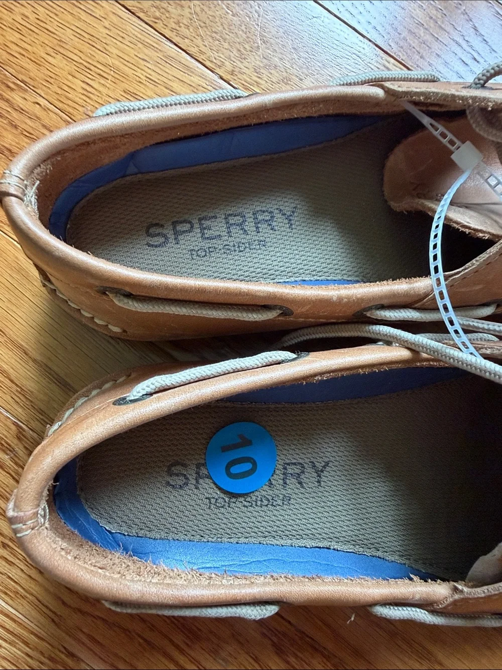 Sperry Brown Leather 2-Eye Boat Shoes